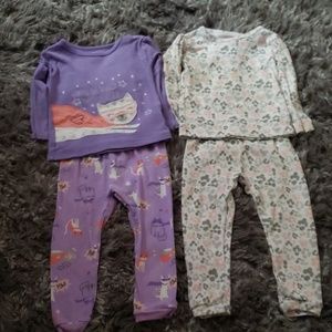 2 sets of PJ's by Carter's! 2 for $8 special (12m)